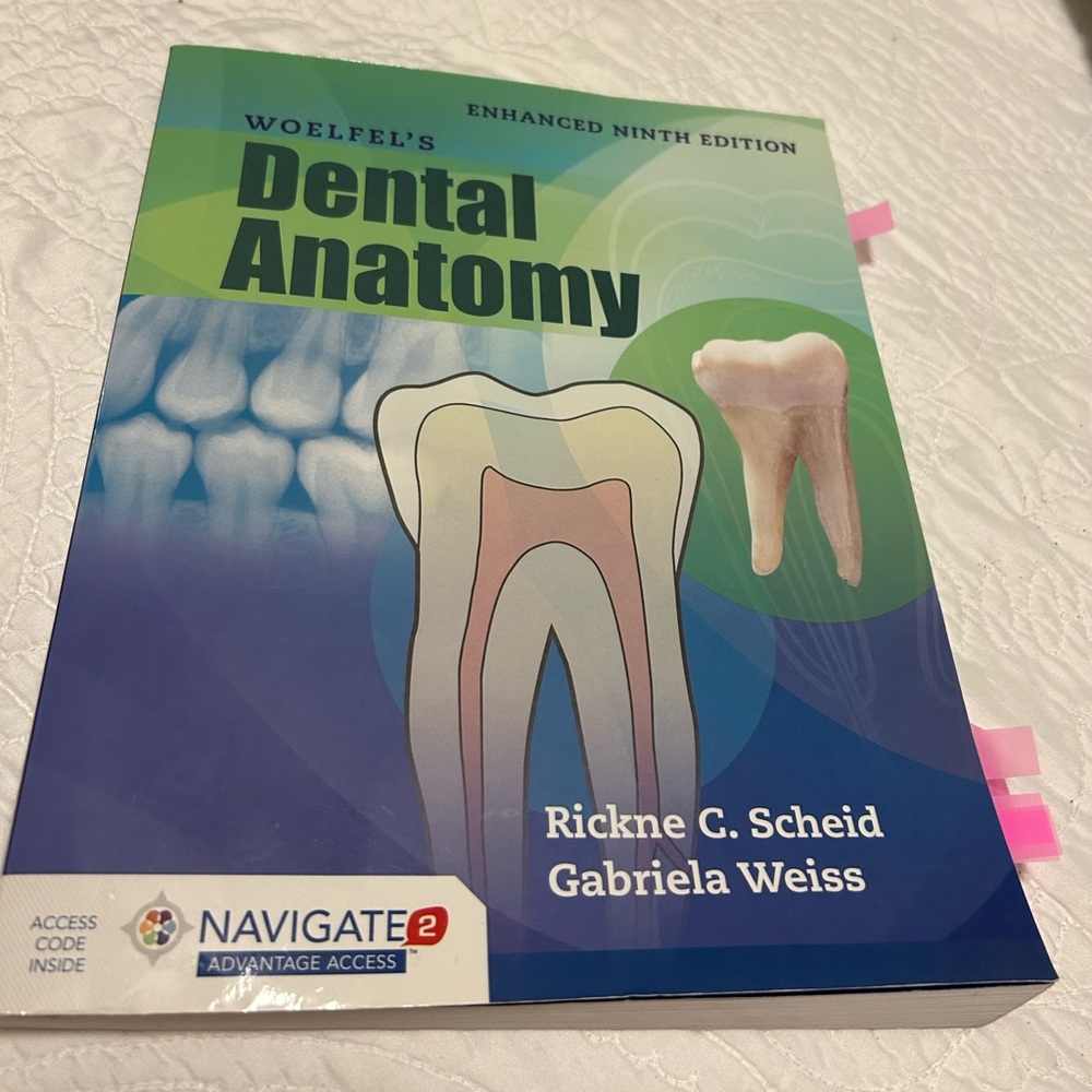 Dental anatomy book